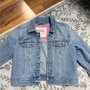 Abercrombie & Fitch Light Blue Jean Jacket